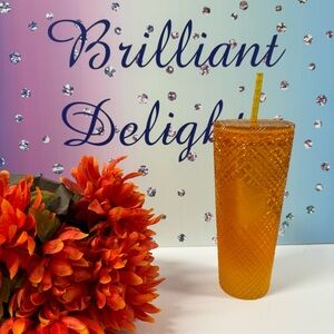 🧜🏽‍♀️SUPER SALE ORANGE JEWEL OMBRÉ CUP